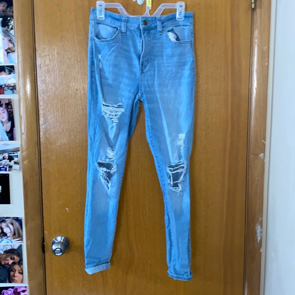 Arizona High-rise Ripped Jeans